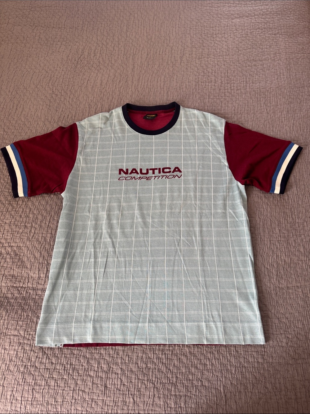 Nautica Competition Checkered T Shirt